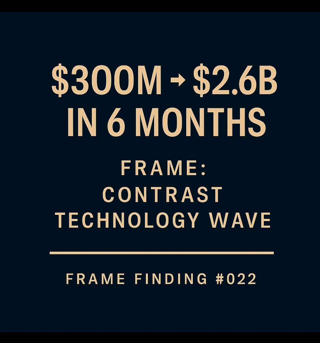 Frame Finding #022: The “We Lead the Wave” Frame